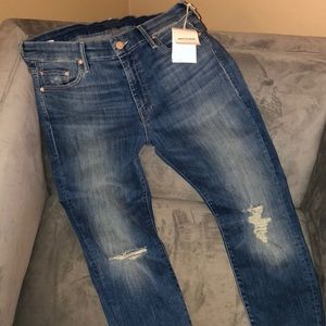 MOTHER The Looker Ankle Chew Jeans - Mums The Word